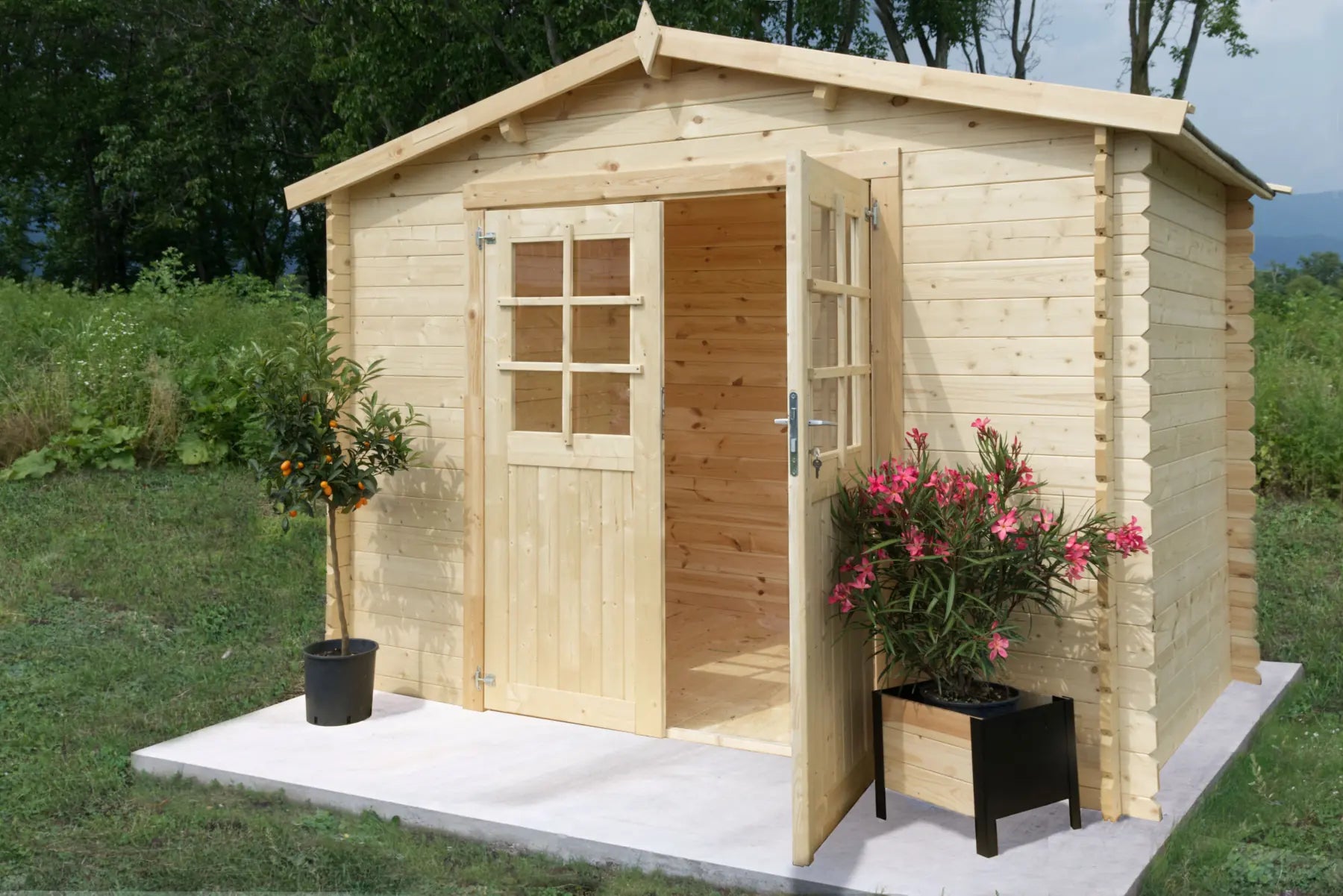 casette per il giardino in legno alluminio o polipropilene by albert stock