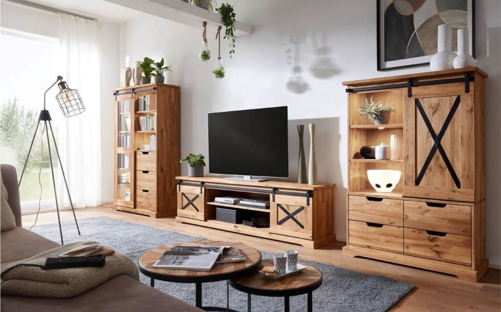 Collezion eOlivia Lingi Arredo casa in stile moderno e industriale in legno massello