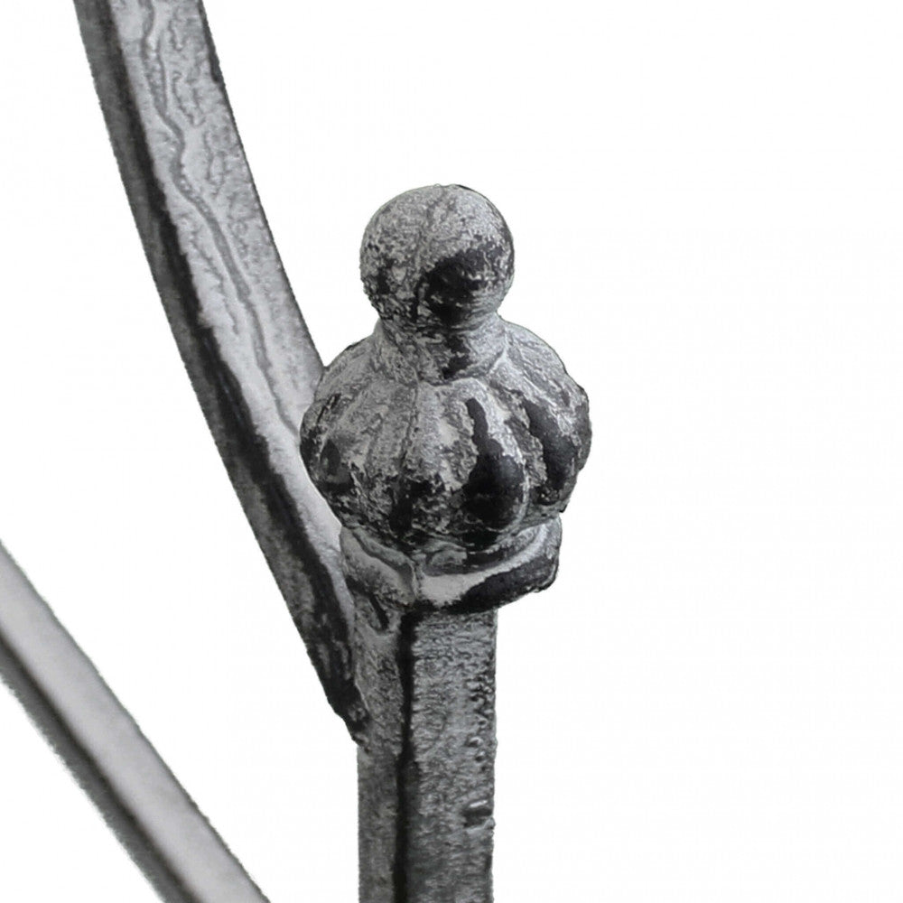 ÉTAGÈRE ROSALIE 3 PIANI BIANCO OSSIDATO