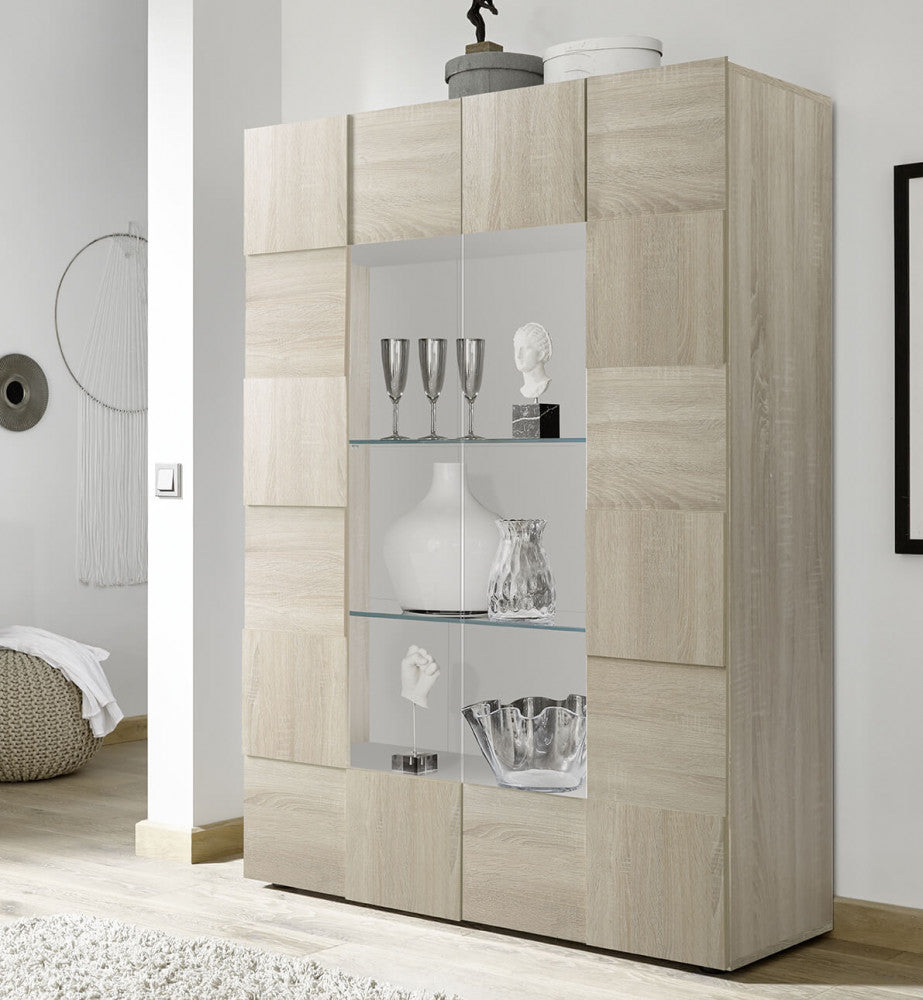 VETRINA 2 ANTE ROVERE SAMOA LORENZO