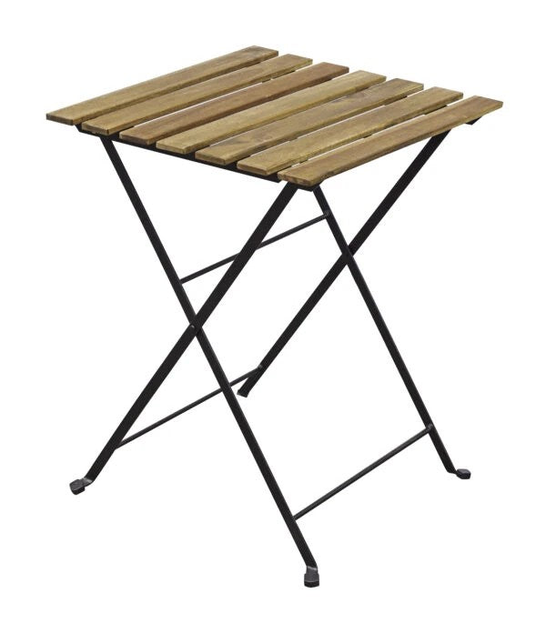 set bistro in ferro e acacia SBF16