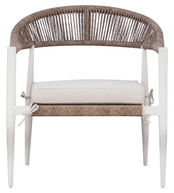 set Milano in Alluminio e Wicker set 152B