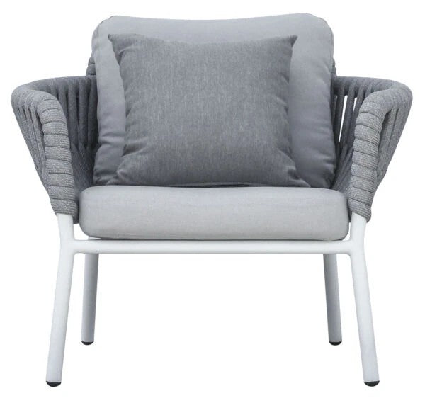 Divano Maratea alluminio e corda set 156B