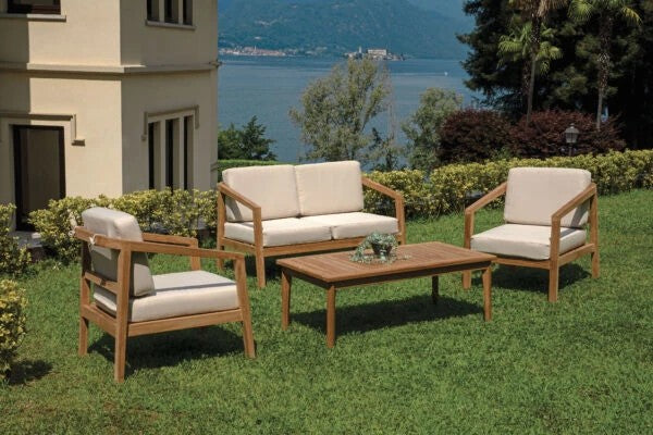 Salotto Riace in legno di teak set 157