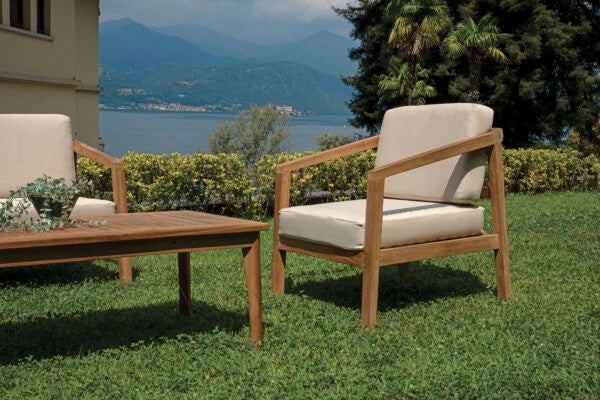 Salotto Riace in legno di teak set 157