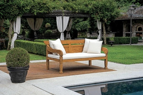 Panca Daybed bali in Teak Riciclato BE100