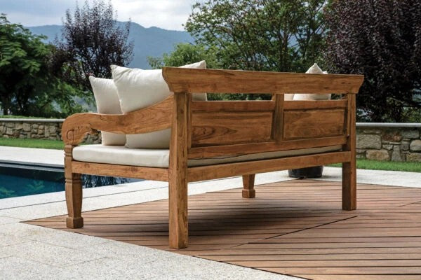Panca Daybed bali in Teak Riciclato BE100