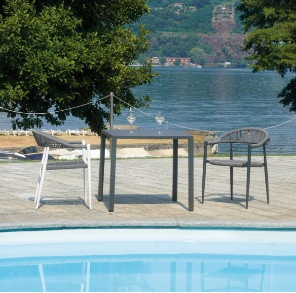 Tavolo Iseo in acciaio STF80G