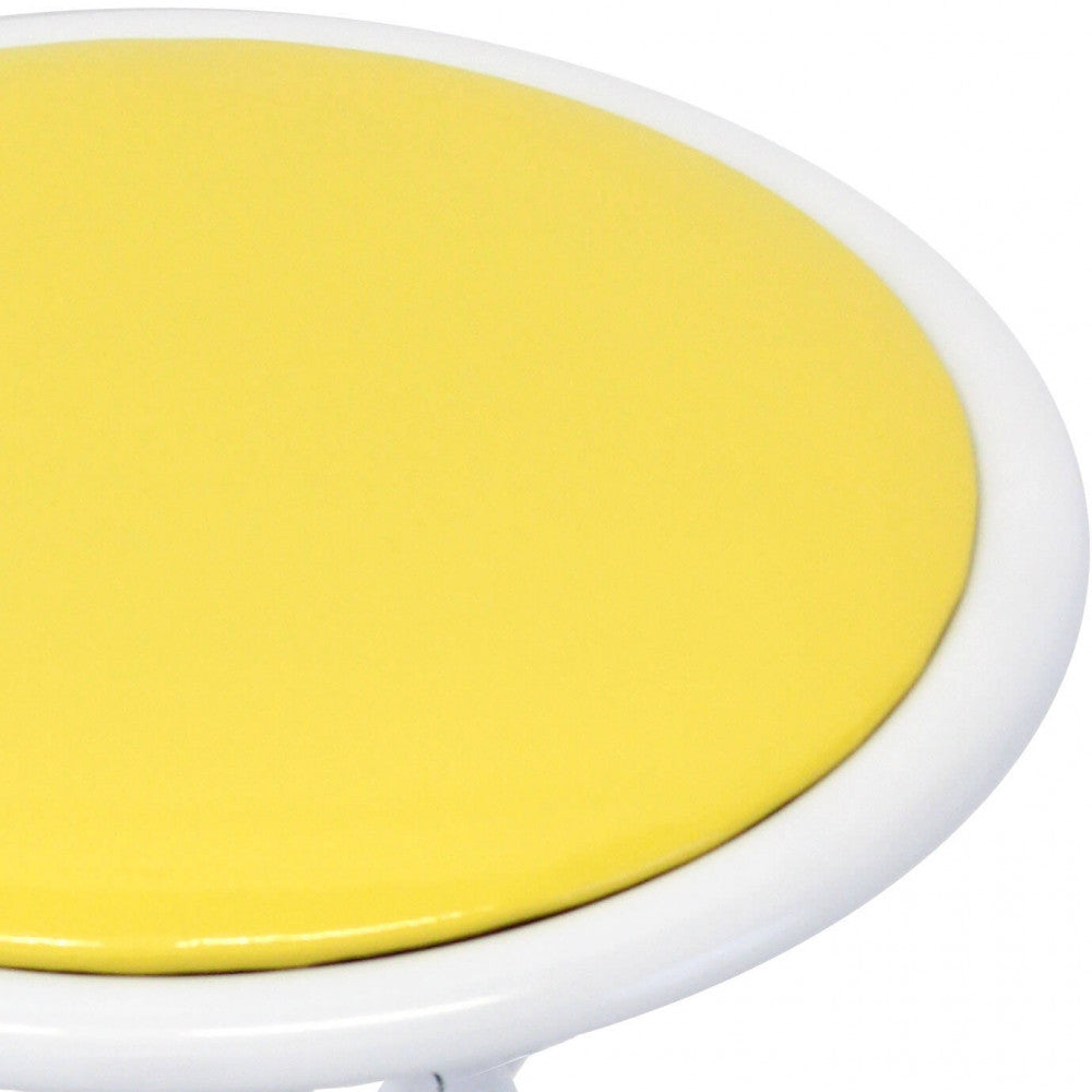 SGABELLO SLIM GIALLO COLOR 128