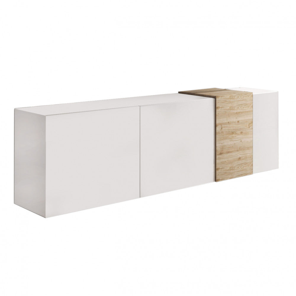 BASE TV 3 ANTE BIANCO LUCIDO/CADIZ ALBERTO