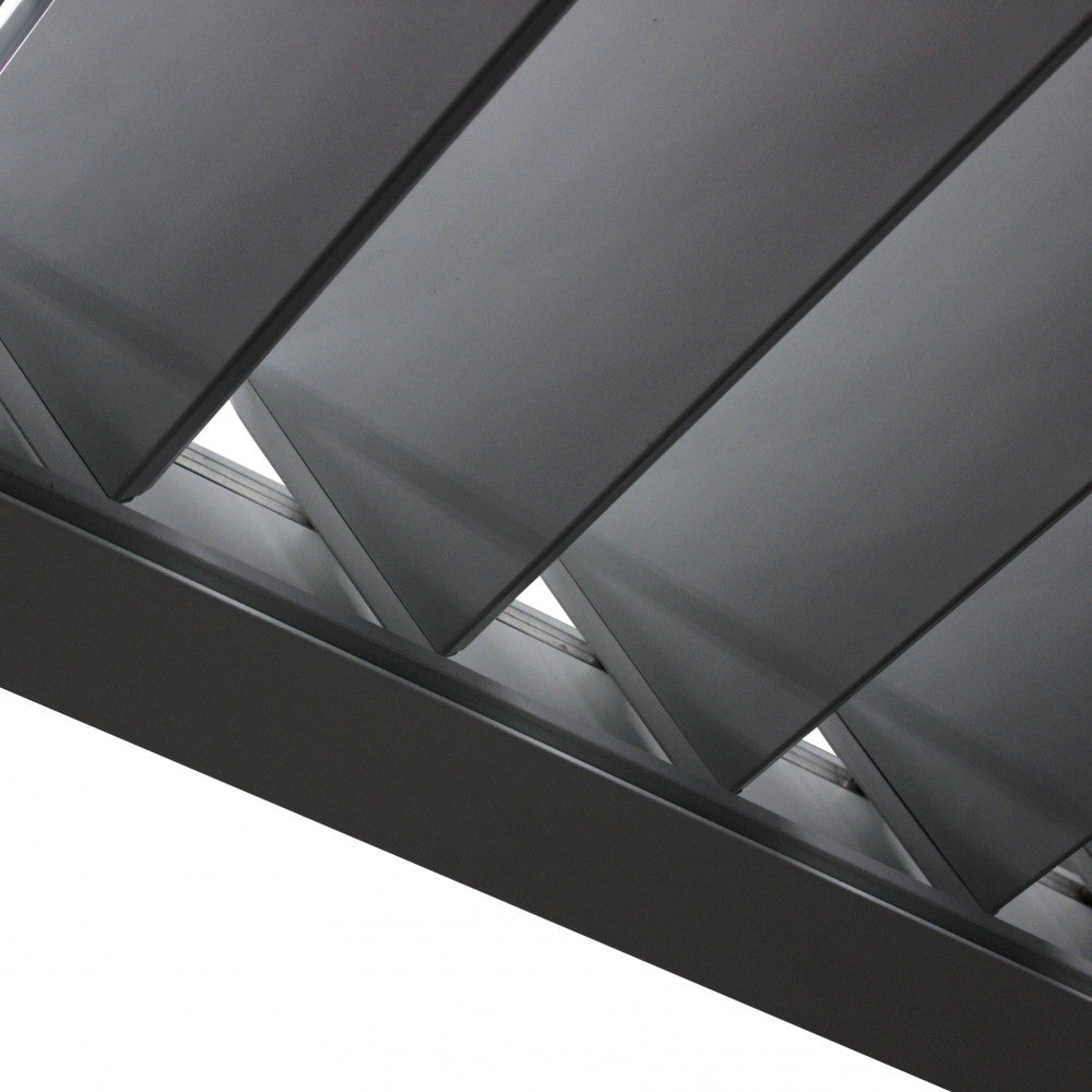 PERGOLA BIOCLIMATICA 3 X 3 CON DOPPIA LAMELLA