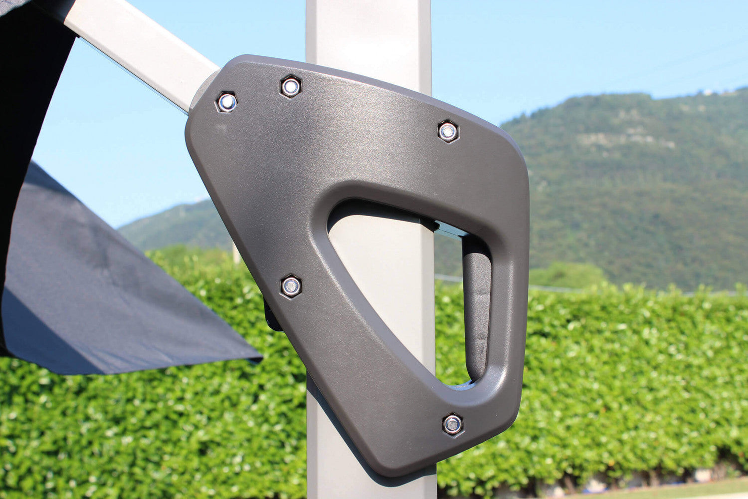 OMBRELLONE DARWIN GRIGIO P/L 3 X 3 TELO GRIGIO