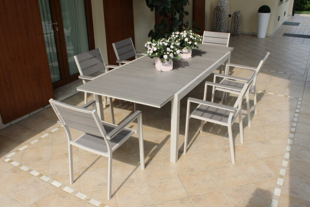 TAVOLO PENTAL 180/240 X 100