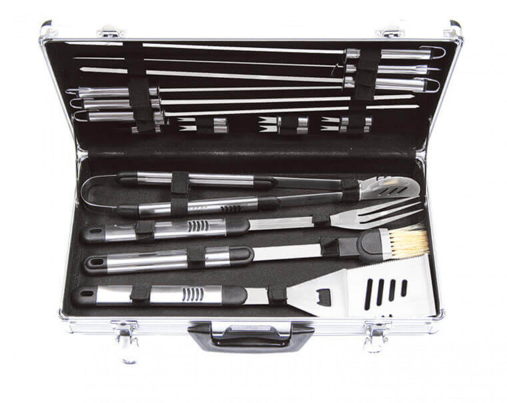 VALIGETTA CON ACCESSORI PER BARBECUE