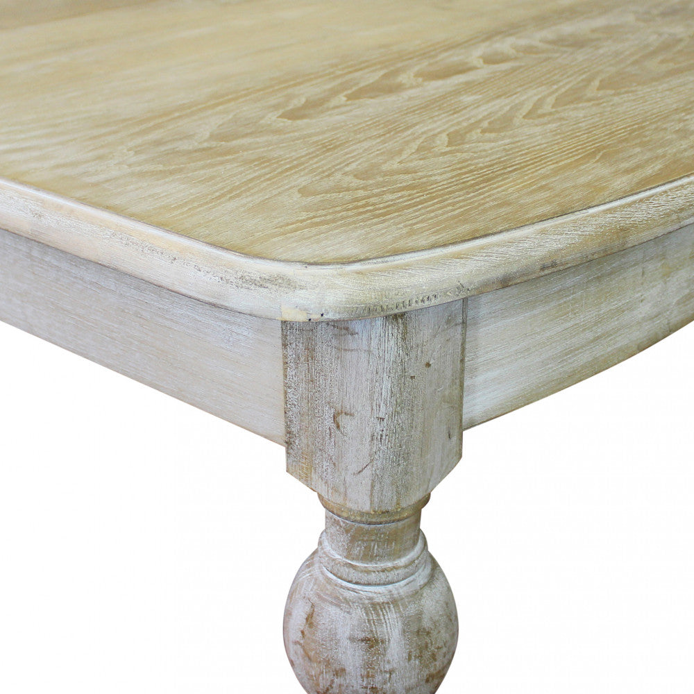 TAVOLO CROSS ROUND 150/190 X 100 NATURALE