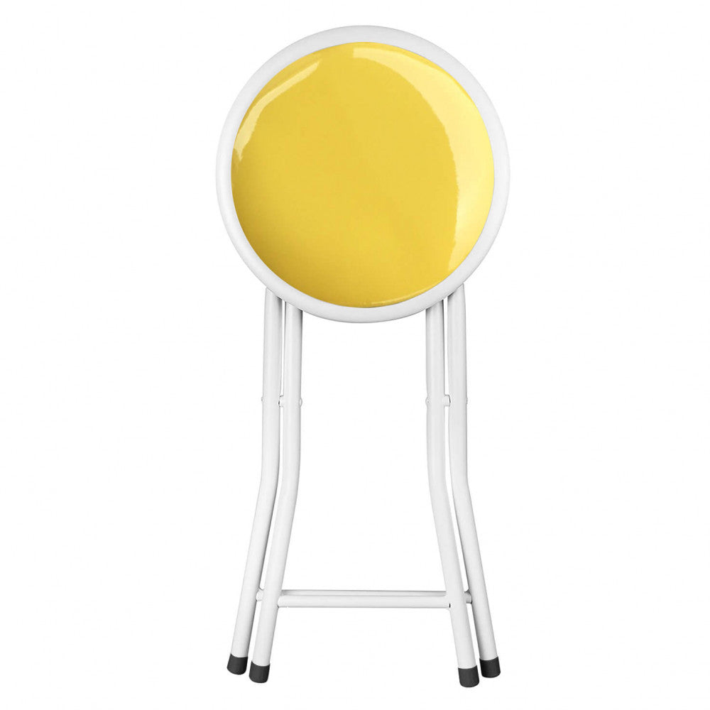 SGABELLO SLIM GIALLO COLOR 128