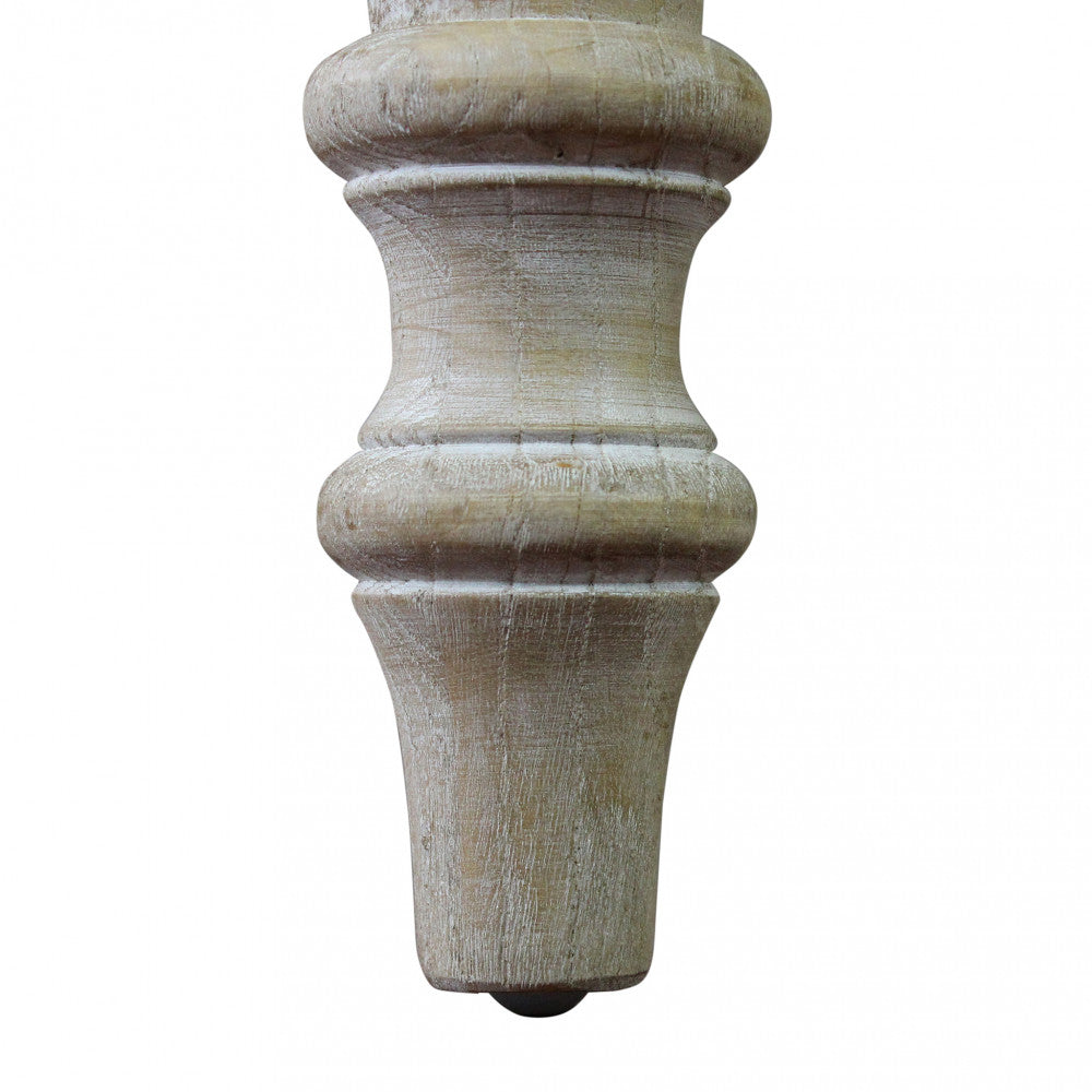 TAVOLO CROSS ROUND 150/190 X 100 NATURALE