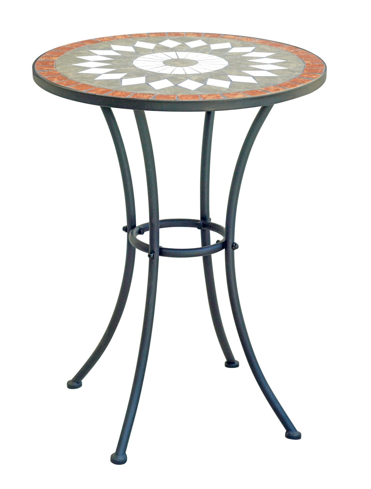 Tavolino in ferro e mosaico ttm 13C