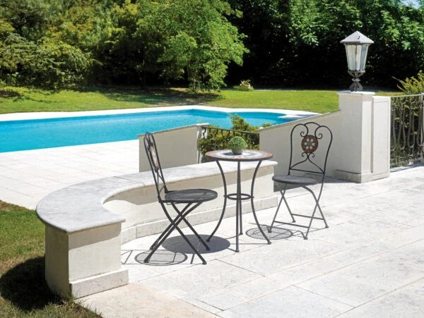 Tavolino in ferro e mosaico ttm 13C