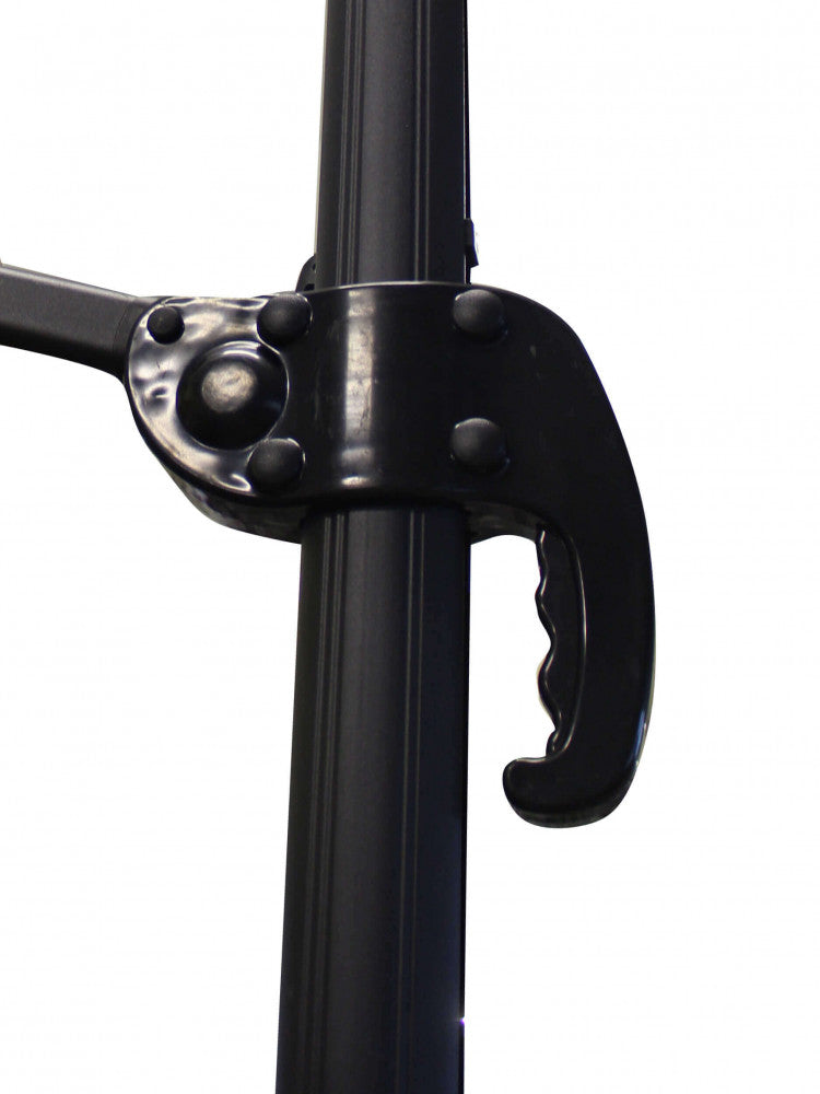 OMBRELLONE MERCURIO 3 X 3 P/L PALO NERO TELO BEIGE