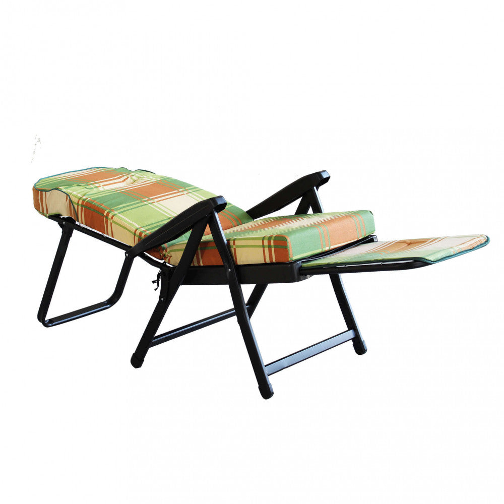 HAITI CHAIR CHAIR, GELBE UND SCHOTTISCH ORANGE TROLLEY-MODELL