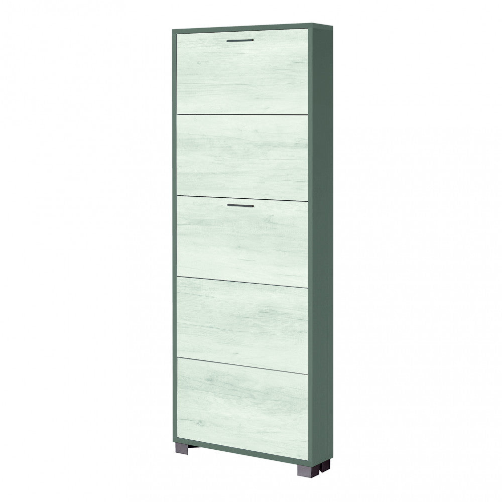 SCARPIERA 5 ANTE P.18 TITANIO E QUERCIA BIANCO