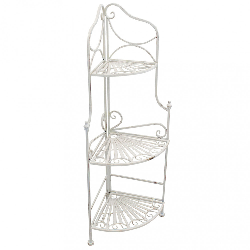 ÉTAGÈRE ROSALIE 3 PIANI BIANCO ANTICO
