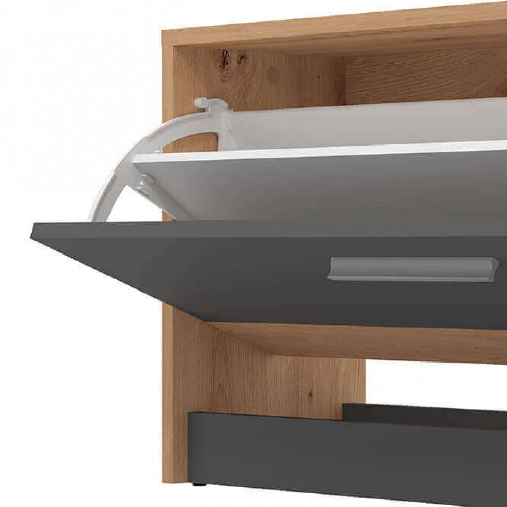 INGRESSO RIMINI ROVERE ARTIGIANO E GRIGIO GRAFITE