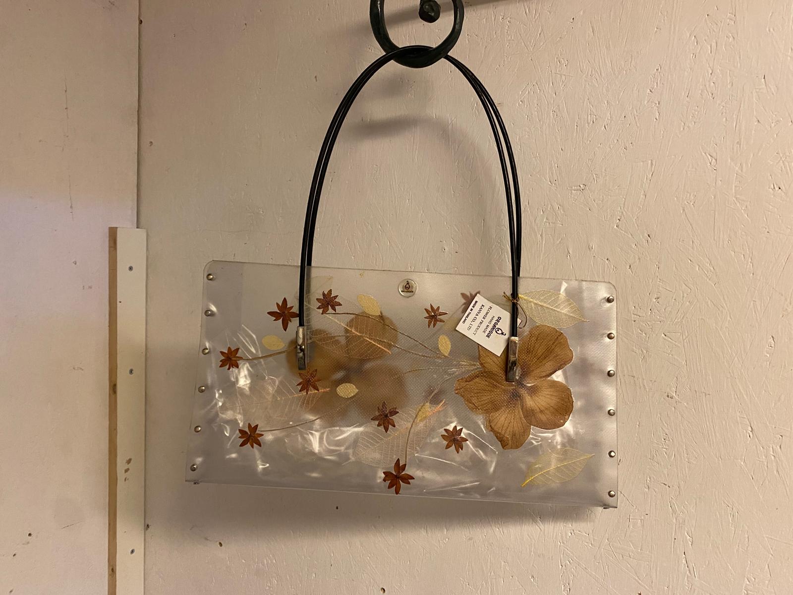 Borsa a Mano Rettangolare Plastica Riciclata | Compatta