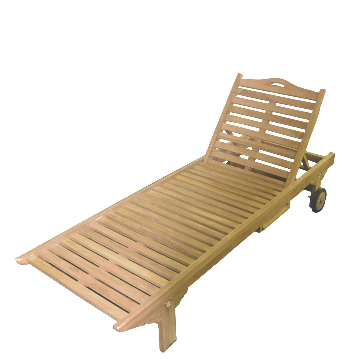 Lettino in legno di teak CL511