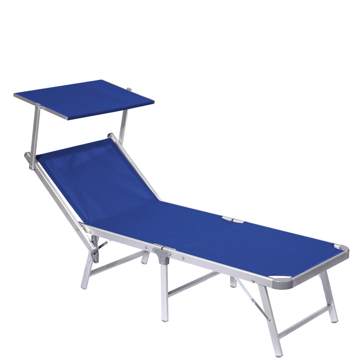 Lettino Mare Pieghevole Blu
