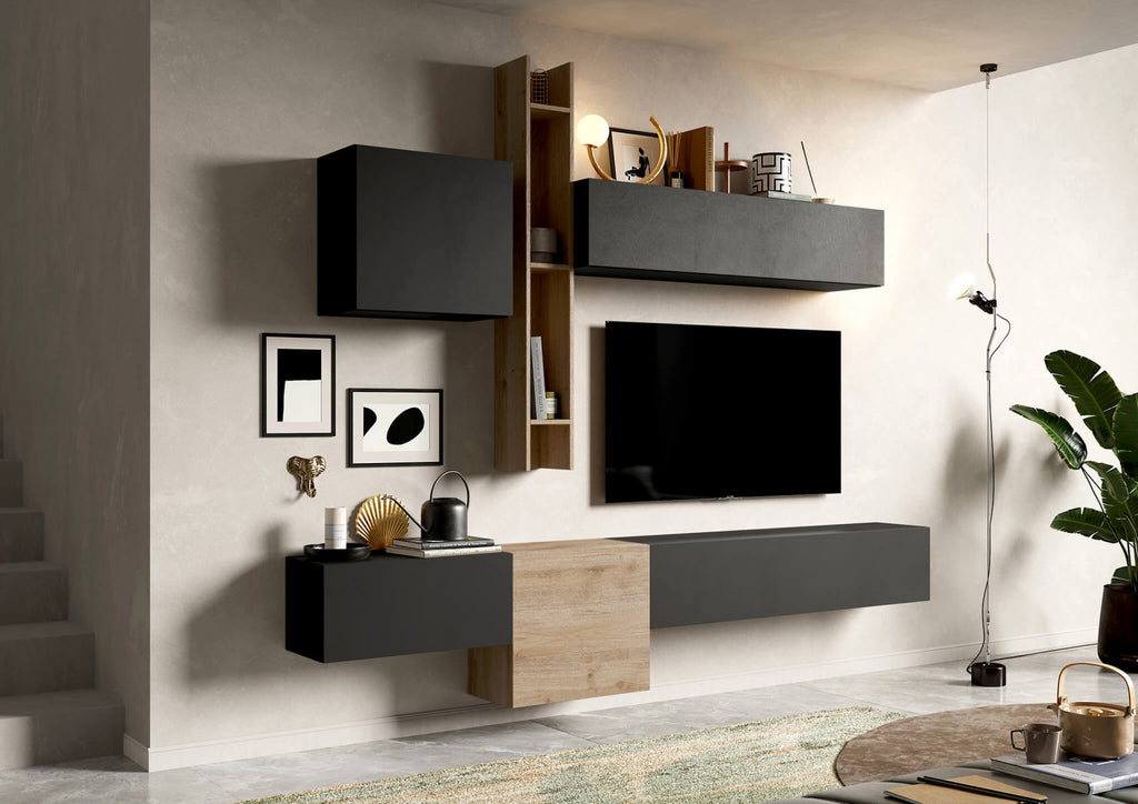 PARETE ATTREZZATA COMP. 12 CADIZ/LAVA EMMA