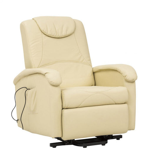 POLTRONA RELAX ELETTRICA MASSAGGIANTE BEIGE