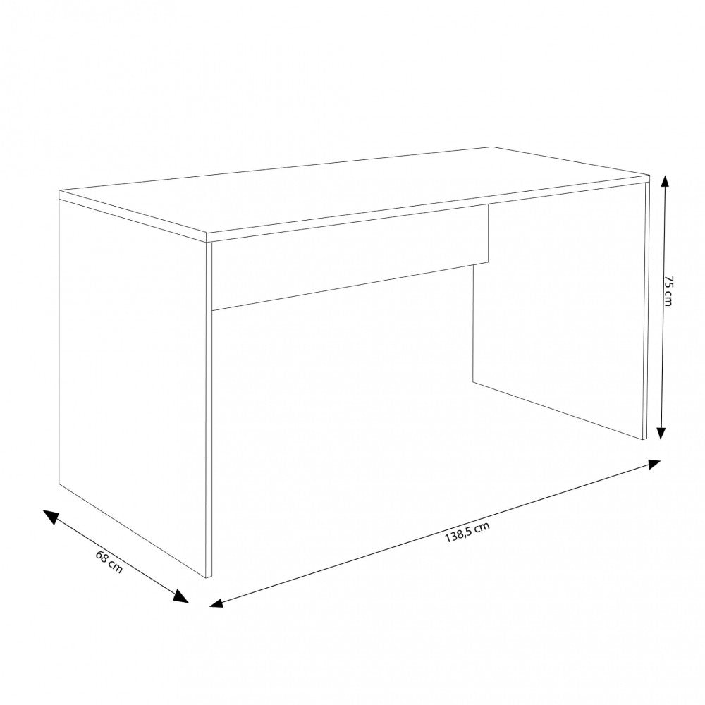 SCRIVANIA JOSIE QUERCIA CHIARO