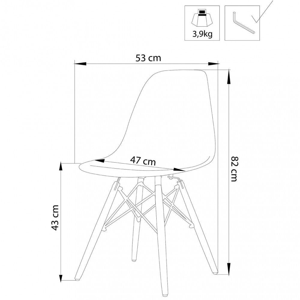 SEDIA MALI TRASPARENTE