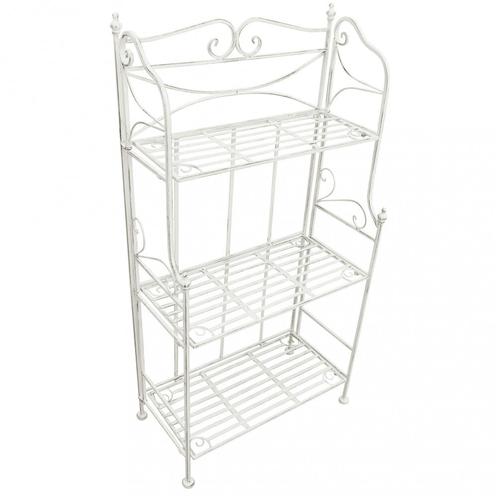 ÉTAGÈRE CLAUDE 3 PIANI BIANCO ANTICO