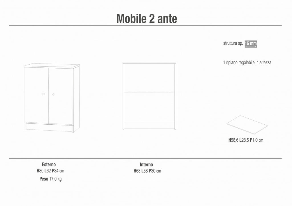 MOBILE 2 ANTE - KIT EUCALIPTO