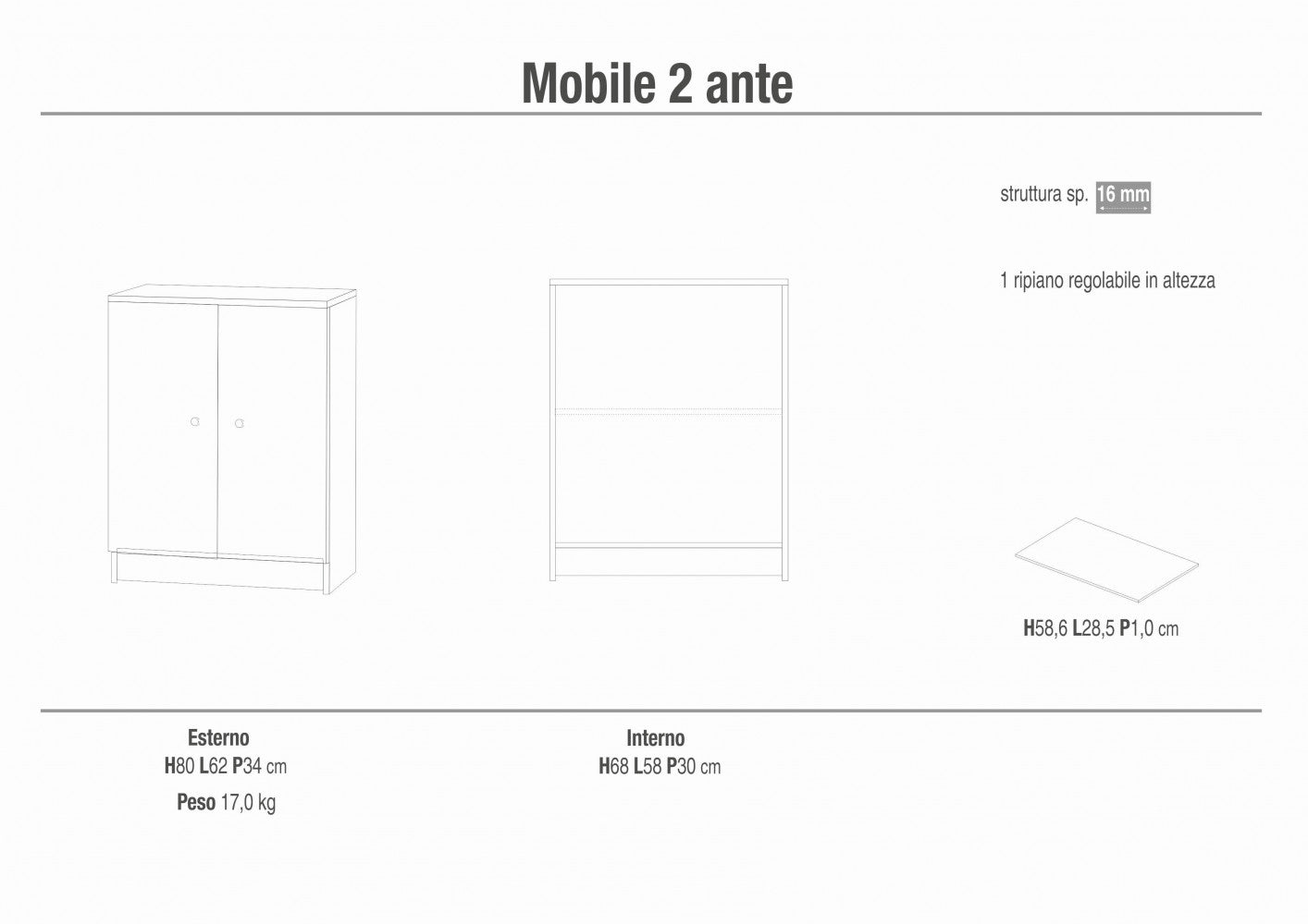 MOBILE 2 ANTE - KIT EUCALIPTO