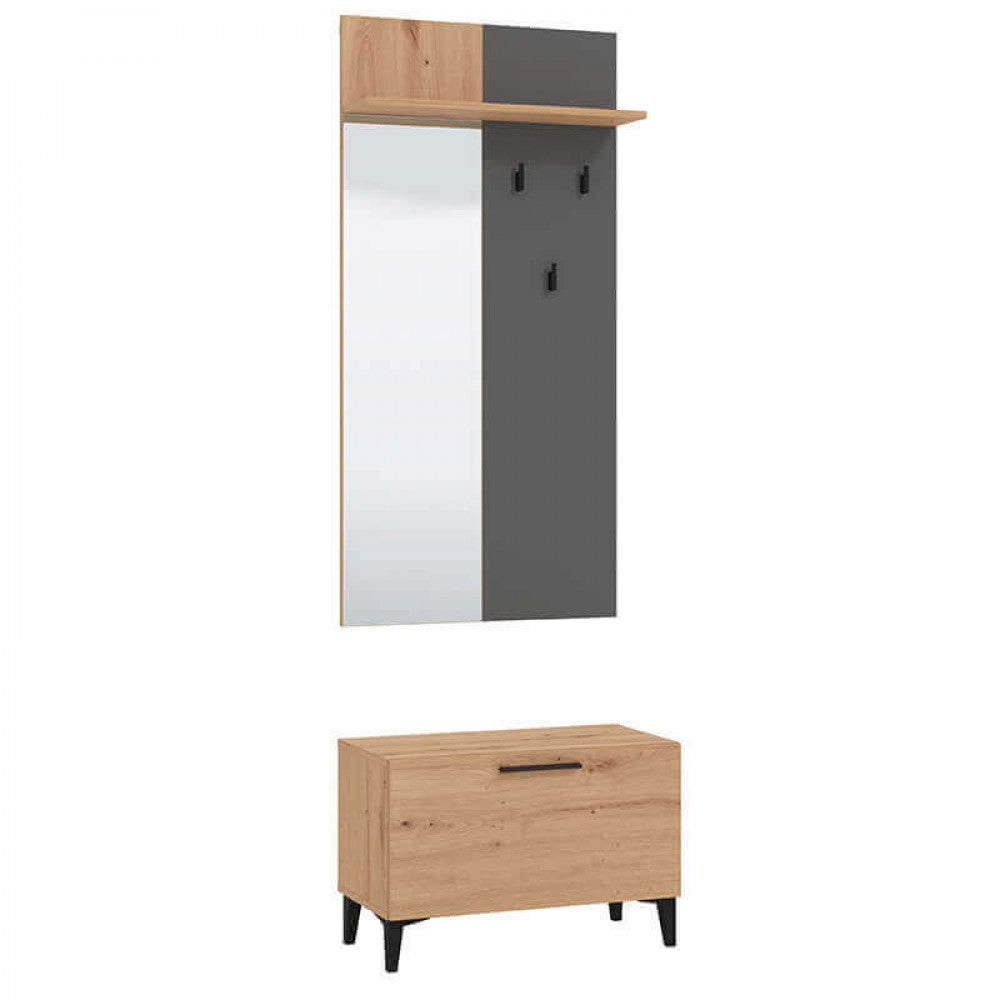 INGRESSO TERNI ROVERE ARTIGIANO E GRIGIO GRAFITE