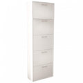 SCARPIERA MOLLY 5 ANTE A RIBALTA BIANCO