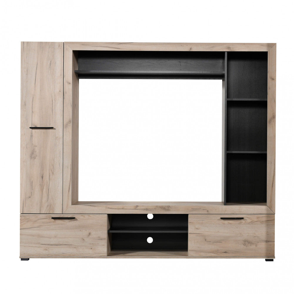 SOGGIORNO LORCA ROVERE GRIGIO