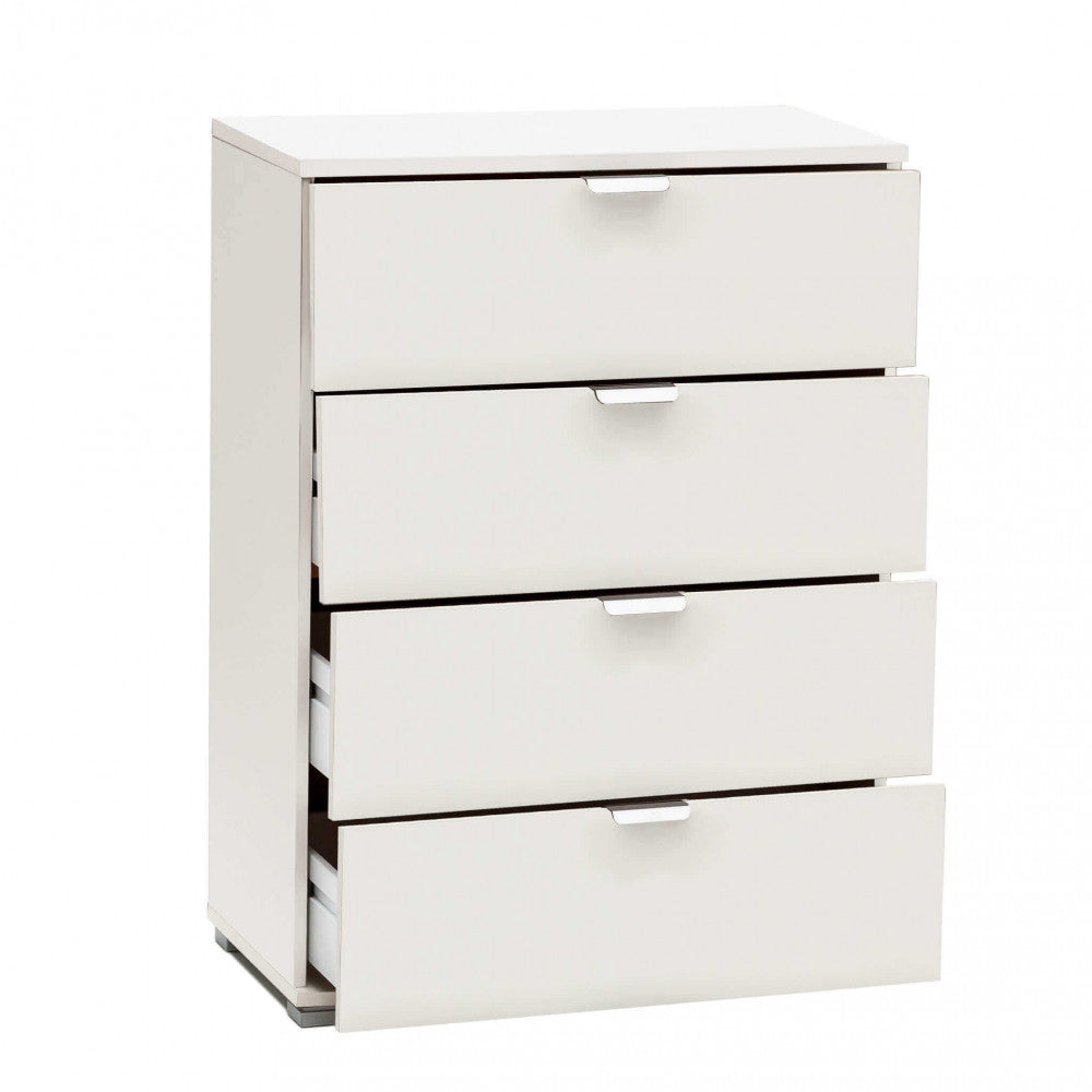 CASSETTIERA 4 CASSETTI BIANCA