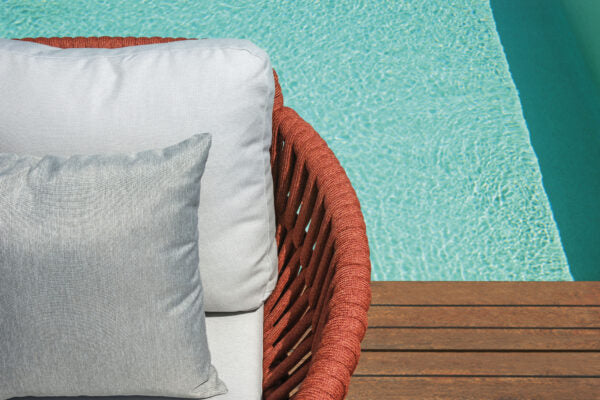 Divano Maratea alluminio e corda set 156R