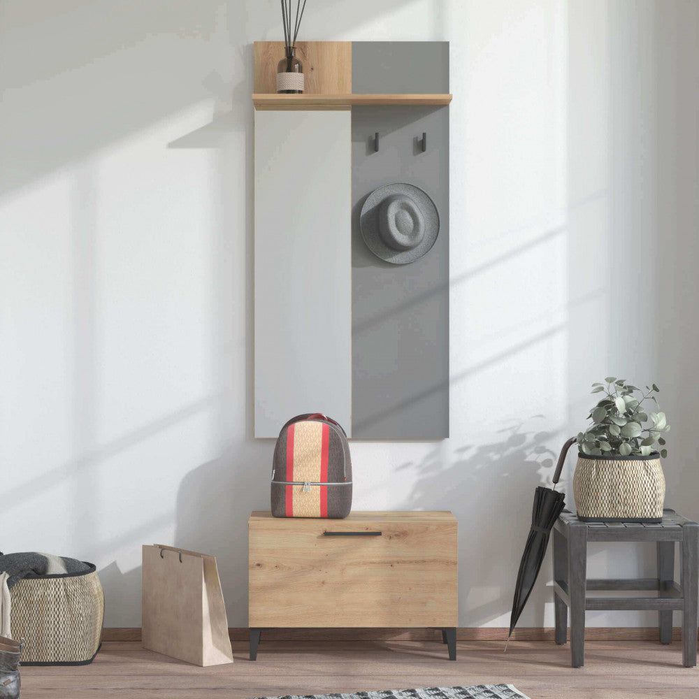 INGRESSO TERNI ROVERE ARTIGIANO E GRIGIO GRAFITE