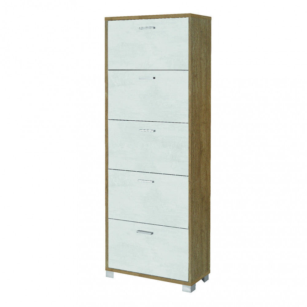 SCARPIERA 5 ANTE P.29 NOCE STELVIO E OSSIDO BIANCO