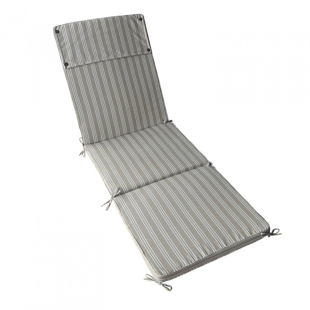 CUSCINO REAL LETTINO RIGHE TORTORA