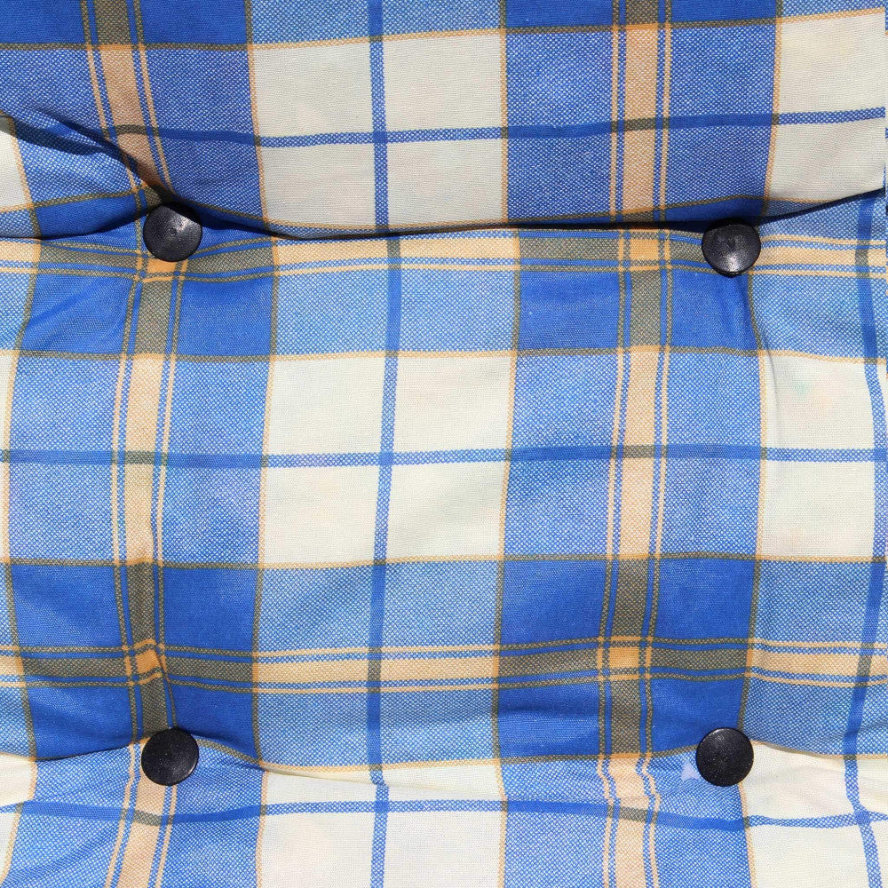 POLTRONA 3 POSIZIONI RELAX MIELE CON CUSCINO