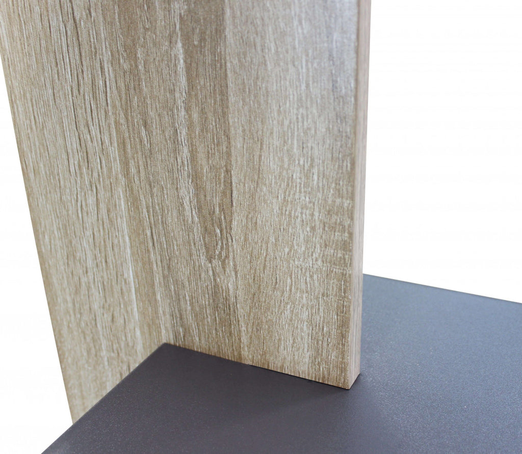 LIBRERIA ALISHA GRIGIA E NATURALE