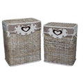 SET DI 2 CESTI PORTA BIANCHERIA MARY