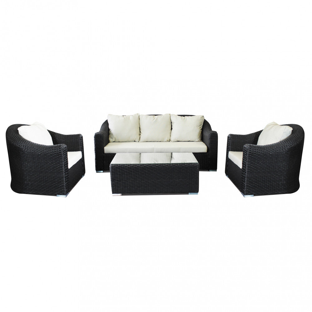 MONTECARLO LIVING ROOM 3 PC/CUSHIONS